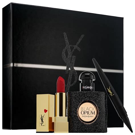 yves saint laurent opium fragrance gift set|who makes opium perfume.